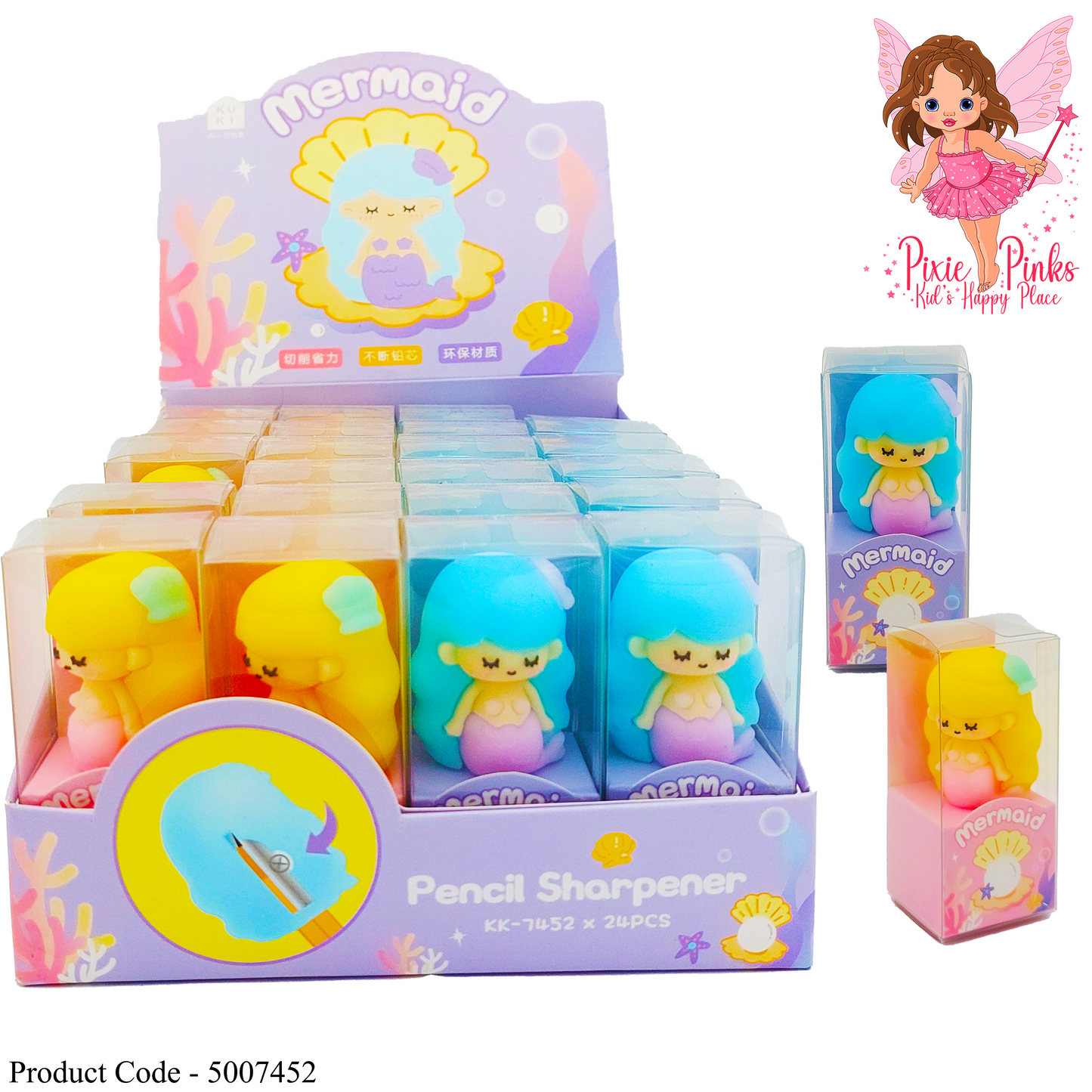 Mermaid pencil sharpener