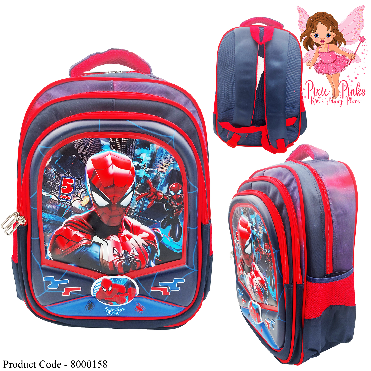 Spider-Man Ultimate Kids Backpack Grade 3 -6