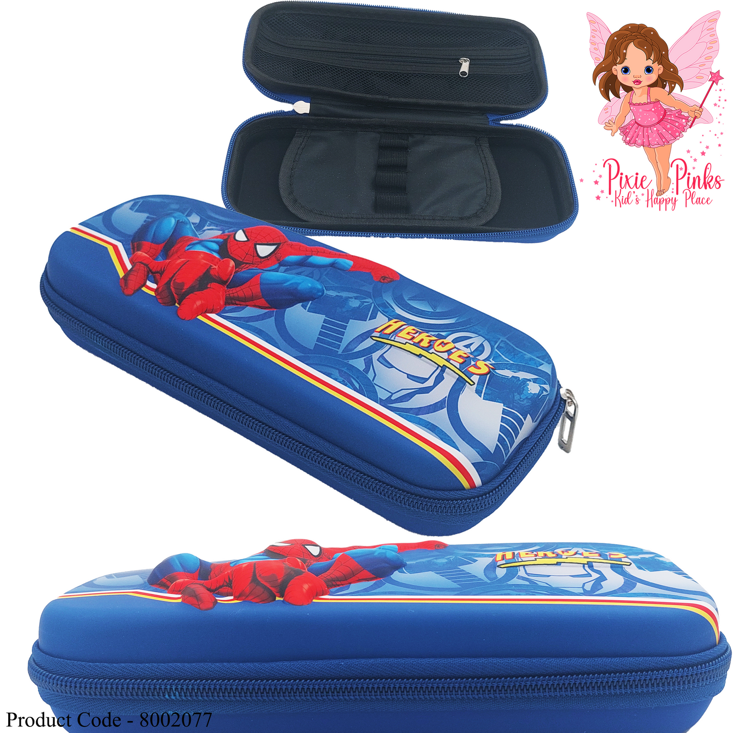 Spider-Man Heroes Zipper Pencil Case