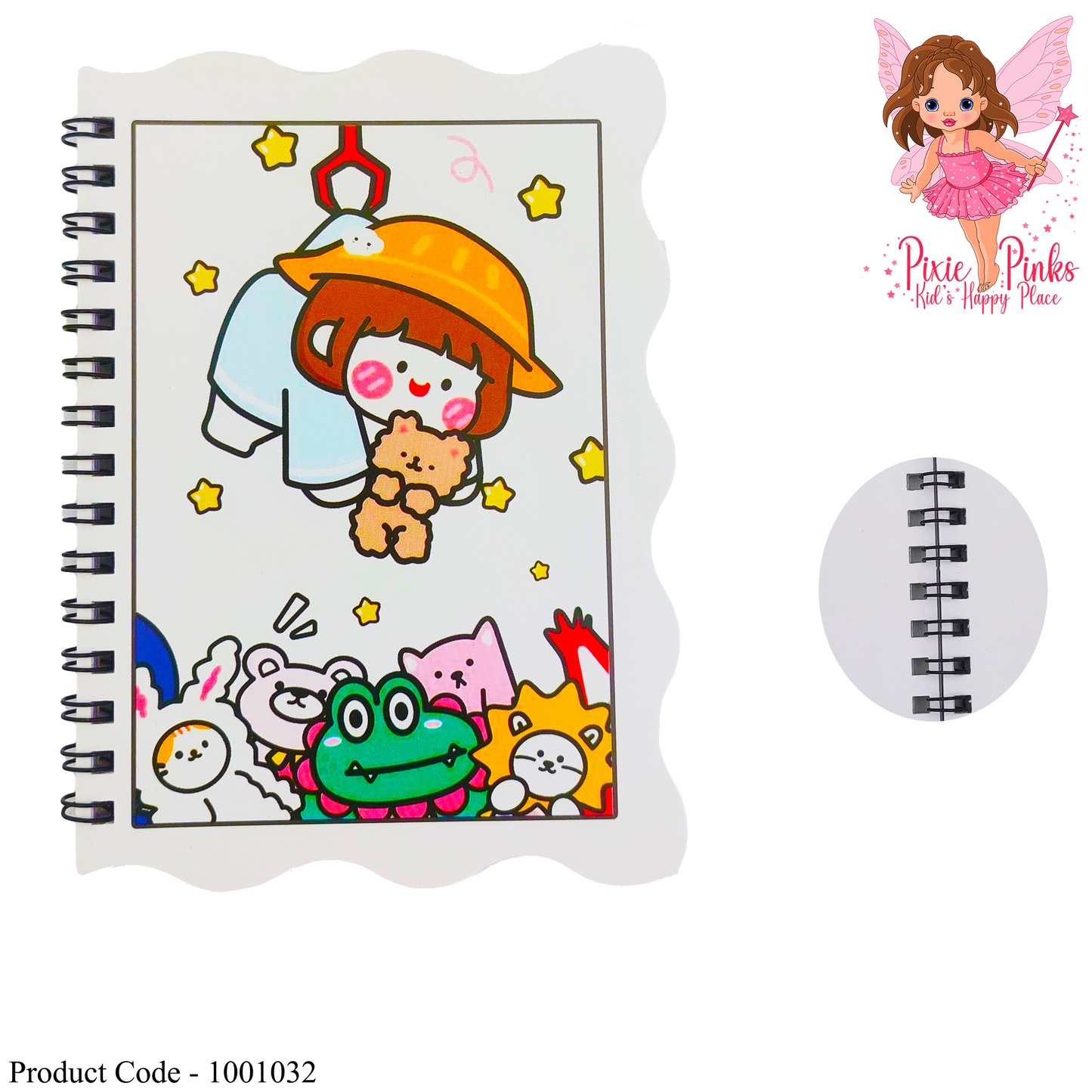 BYDOT Lovely Spiral Memo Book