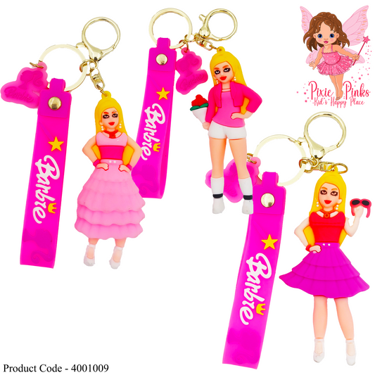 Barbie Fashion Key Charm Collection Key Tags