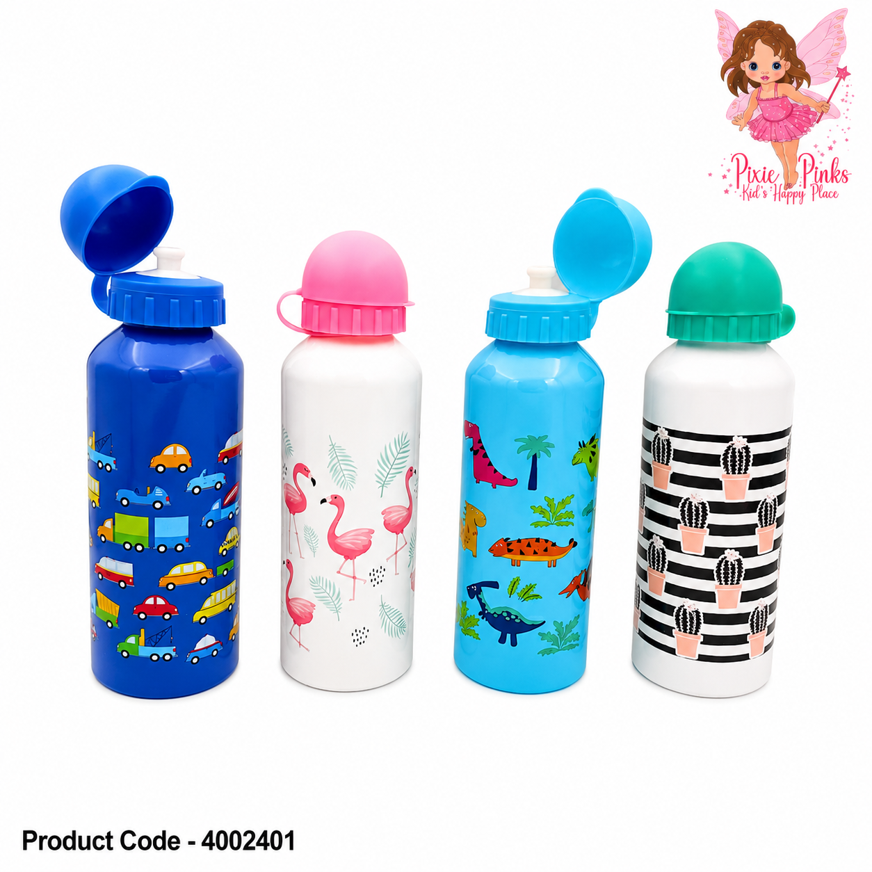 Stainless Steel Kids Water Bottle – Leakproof School Water Bottle for Boys & Girls | Reusable Drinking Bottle with Flip Lid