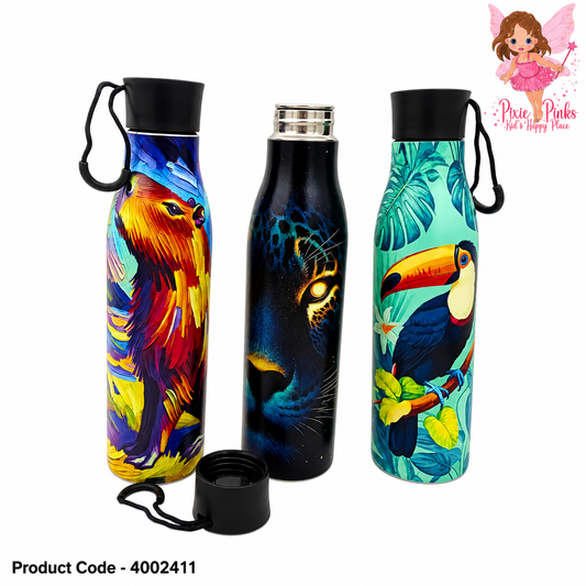 Large Stainless Steel Water Bottle for Kids & Teens – Durable Reusable Sports Bottle for School, Travel & Outdoor Activities