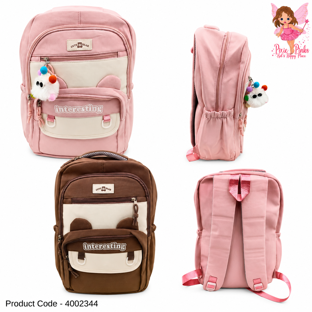 Interesting Large School Backpack for Girls & Boys – Stylish 3 Compartment Student Backpack for Grade 3+ Kids