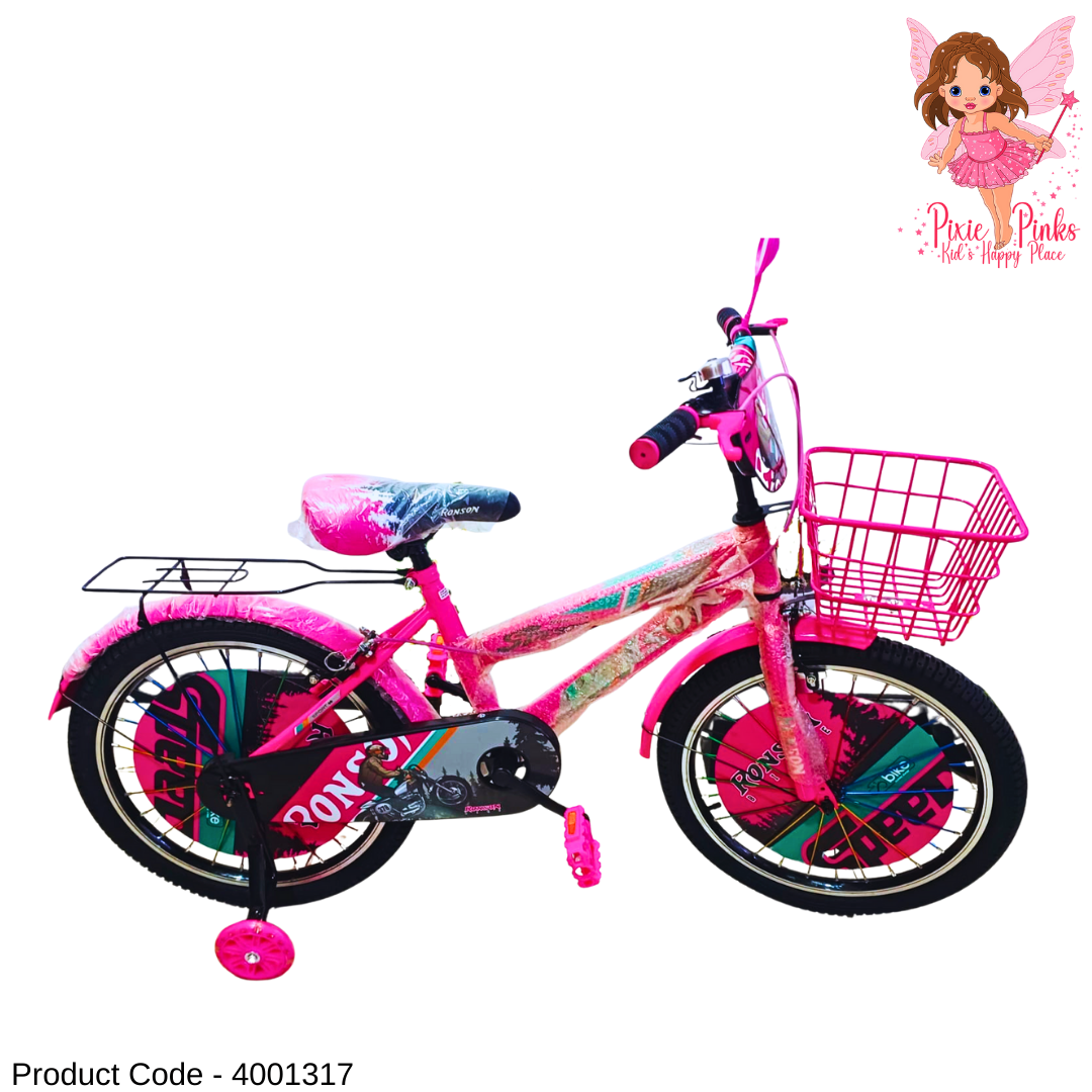 Ronson Dream Ride – Pink Kids Bicycle (12" 16" & 20")