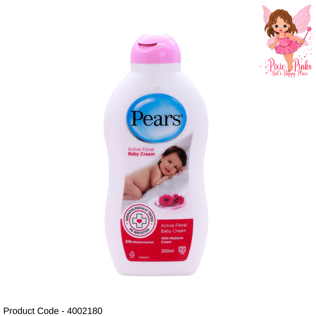 Pears Active Floral Baby Cream 200ml