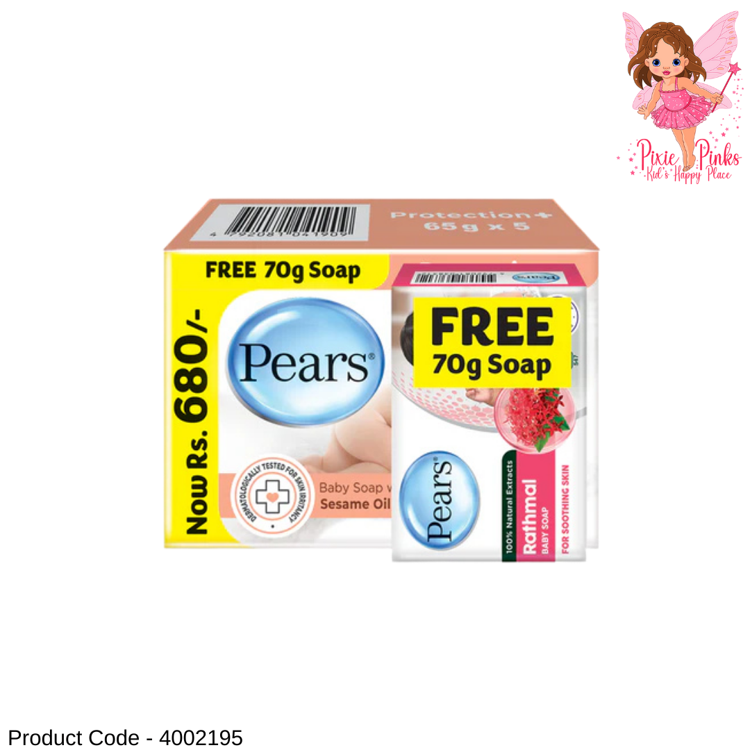 Pears Protection+ Baby Soap Multipack 325g + FREE 70g Soap