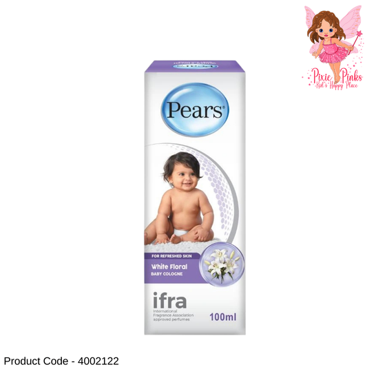 Pears White Floral Baby Cologne – Gentle & Mild Fragrance for Babies (100ml)