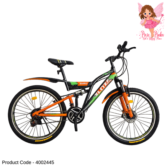 Kenton Blaze BYD 26-Inch Geared Bicycle – Strong & Durable Mountain Bike for Age 10+ Kids