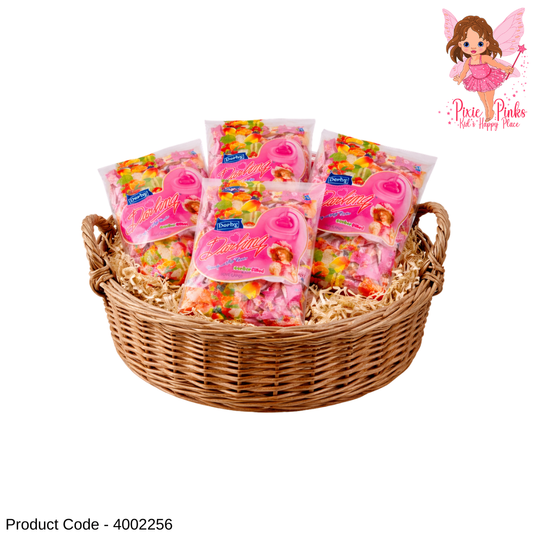 Derby Darling Center Filled Love Candy – Assorted Fruit Flavour Soft Candy Pack (116 Pieces)