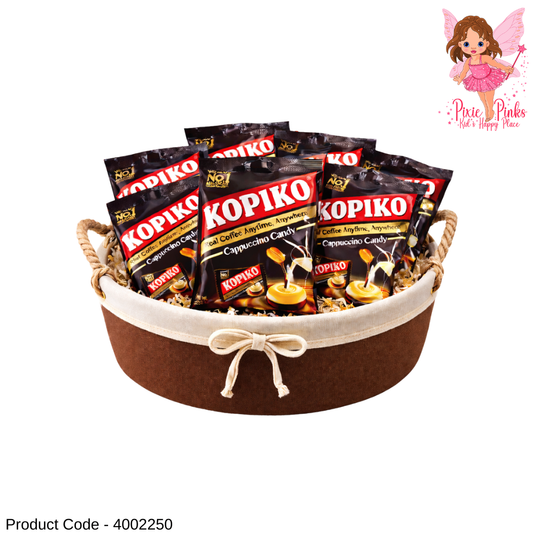 Kopiko Cappuccino Candies Pack – 100 Pieces Coffee Flavored Hard Candies