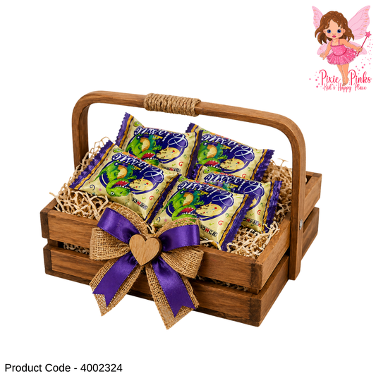 1PC Classic Dino White Chocolate Pack – Creamy Kids Chocolate Snack Gift Pack