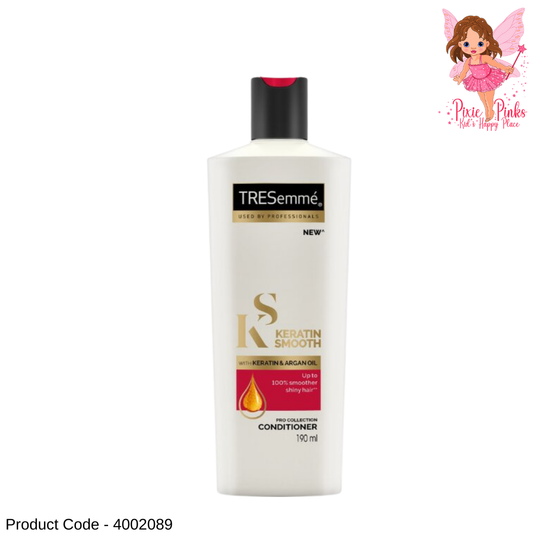 TRESemmé Keratin Smooth Pro Collection Conditioner 190ml for Frizz Control