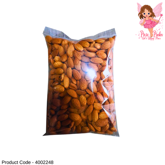 Premium Raw Almonds – Natural Whole Almond Nuts (250g | 500g | 1kg)