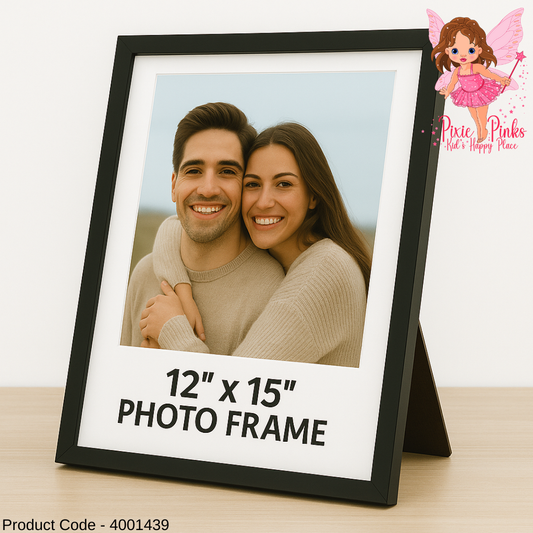 Personalized Framed Photo Gift – 12” x 15” with Stand | Tabletop Display