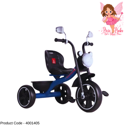 PixiePinks “Star Rider” Kids Tricycle with Music, Light & Big Wheels