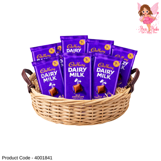 Cadbury Dairy Milk Chocolate Family Pack 130g – Rich, Creamy & Smooth Milk Chocolate