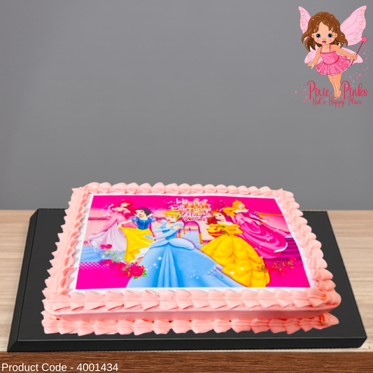 Princess Cake 1 KG – Elegant Celebration Dessert for Birthdays & Special Occasions