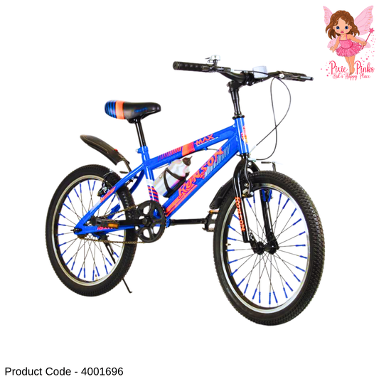 MAX 20-Inch Kids Bicycle with Alloy Double Wall Rims – Stylish Blue Frame
