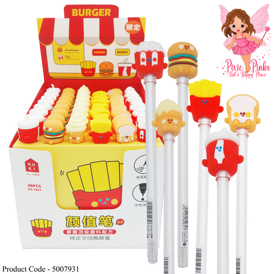 Foodie family gel pen
