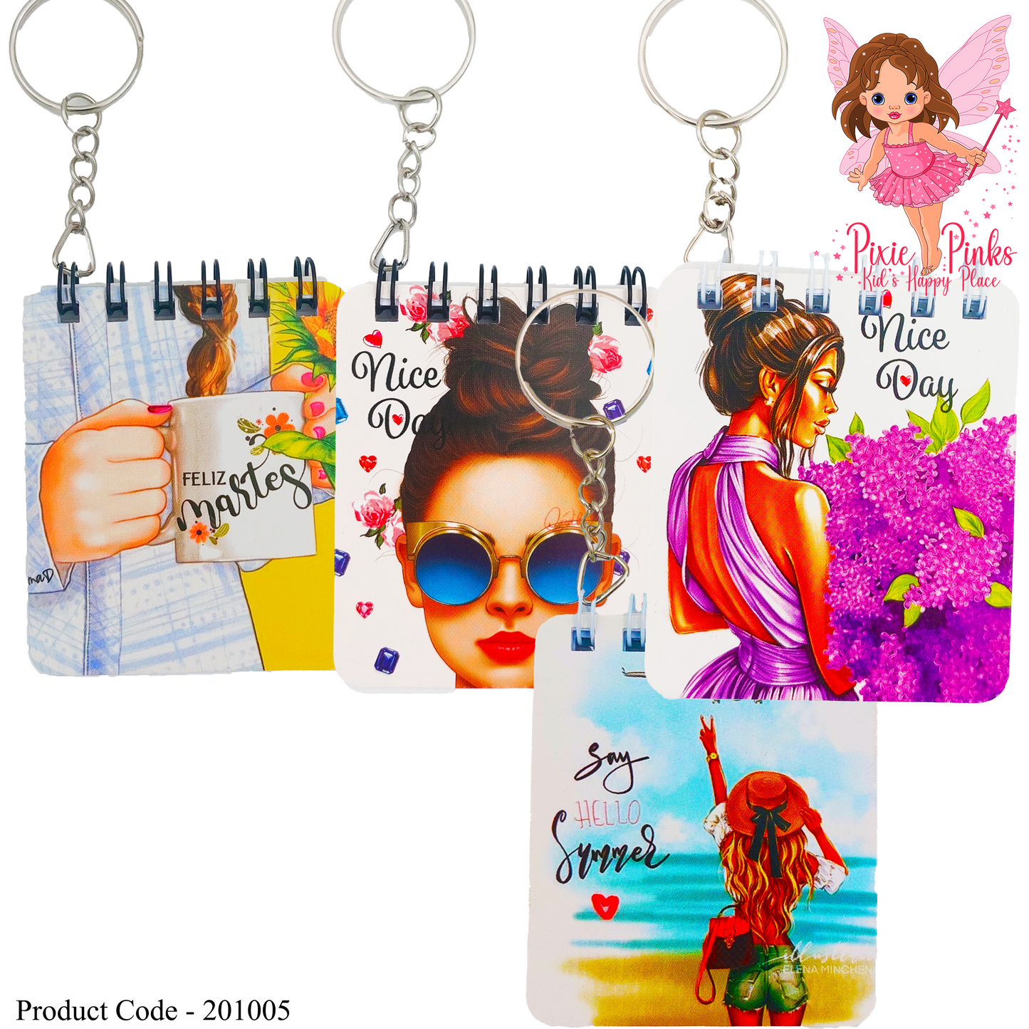 Pocket Key Tag Note Book